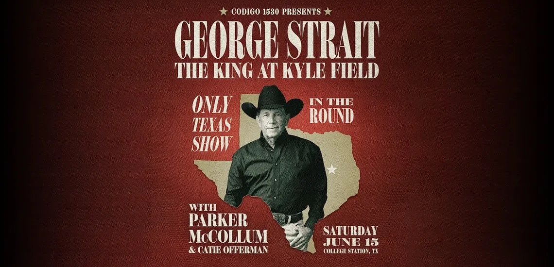 George Strait, Parker McCollum & Catie Offerman